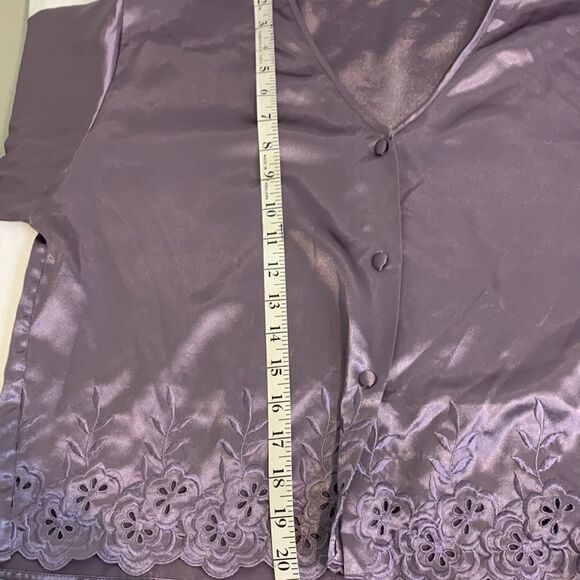 Victoria Secret   gold label purple 2pc pajama set - Picture 11 of 13